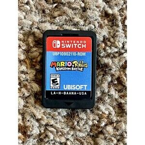 Mario + Rabbids Kingdom Battle (Nintendo Switch, 2017)- Tested and Working
